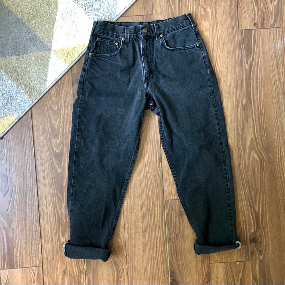 Womens Vintage High Rise Carhartt Jeans High Waist